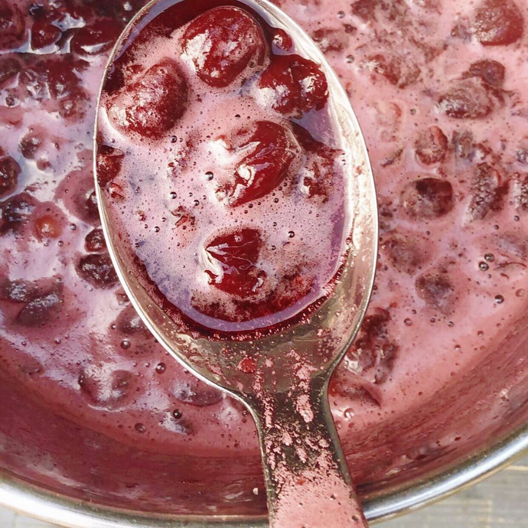 Homemade Cherry Syrup for Pancakes and Cakes