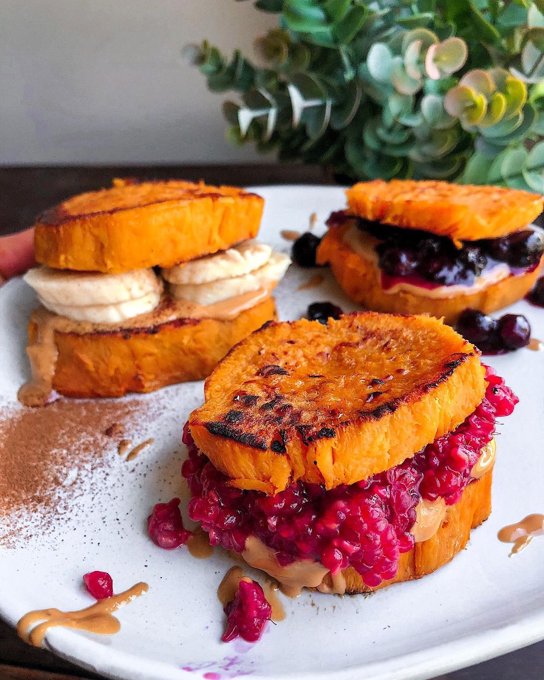 Sweet Potato Breakfast Sandwiches