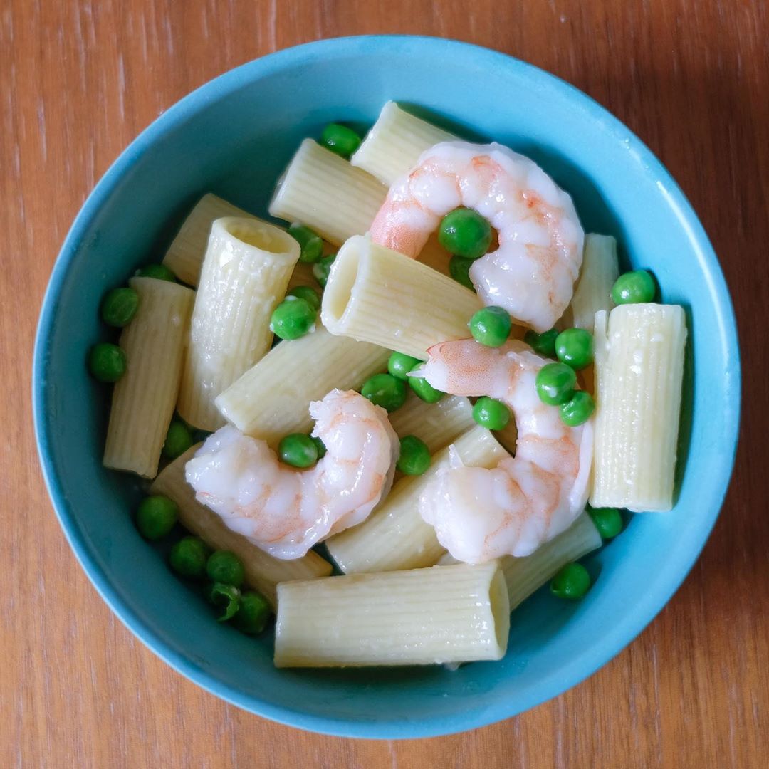 Shrimp and Pea Pasta