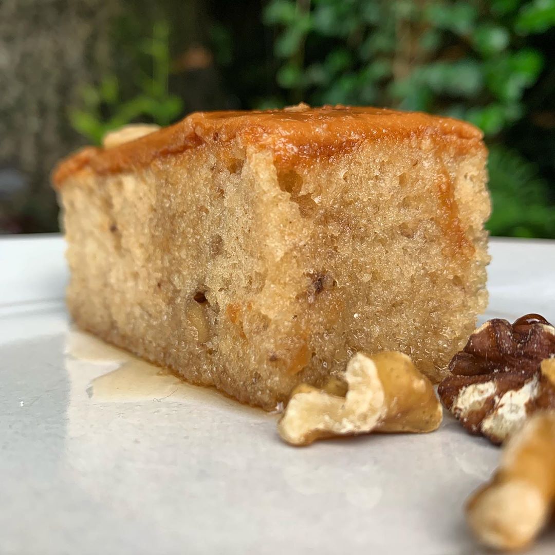 Healthy Maple Syrup Sponge