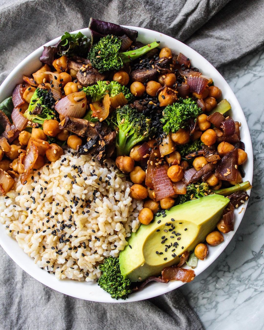Chili Garlic Chickpeas