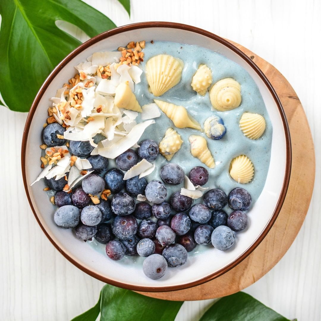 Blueberry Nice Cream Bowl