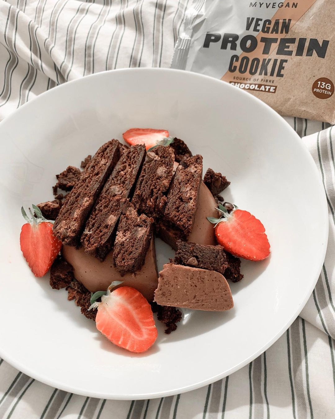 Vegan Chocolate Protein Pudding