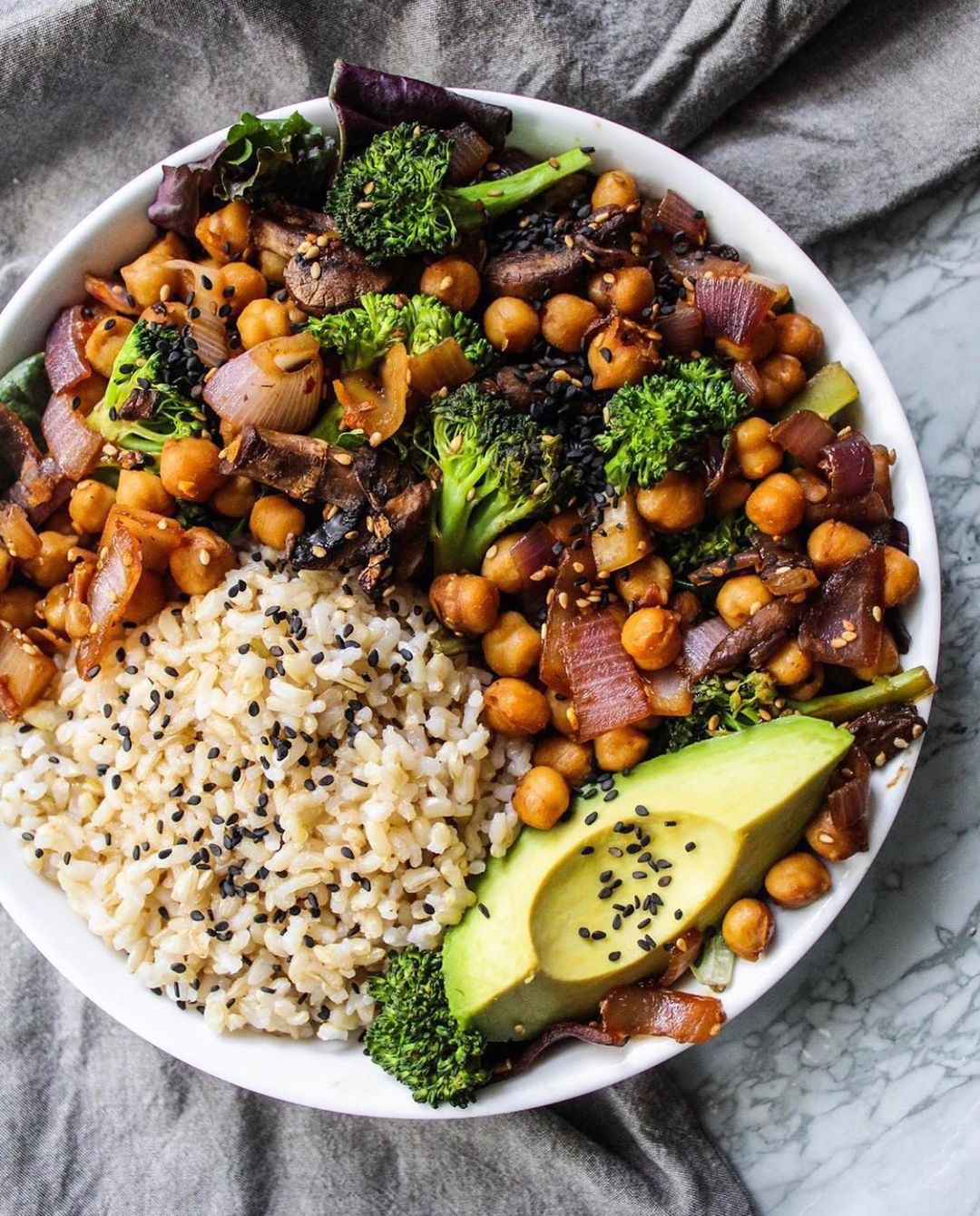Chili Garlic Chickpeas