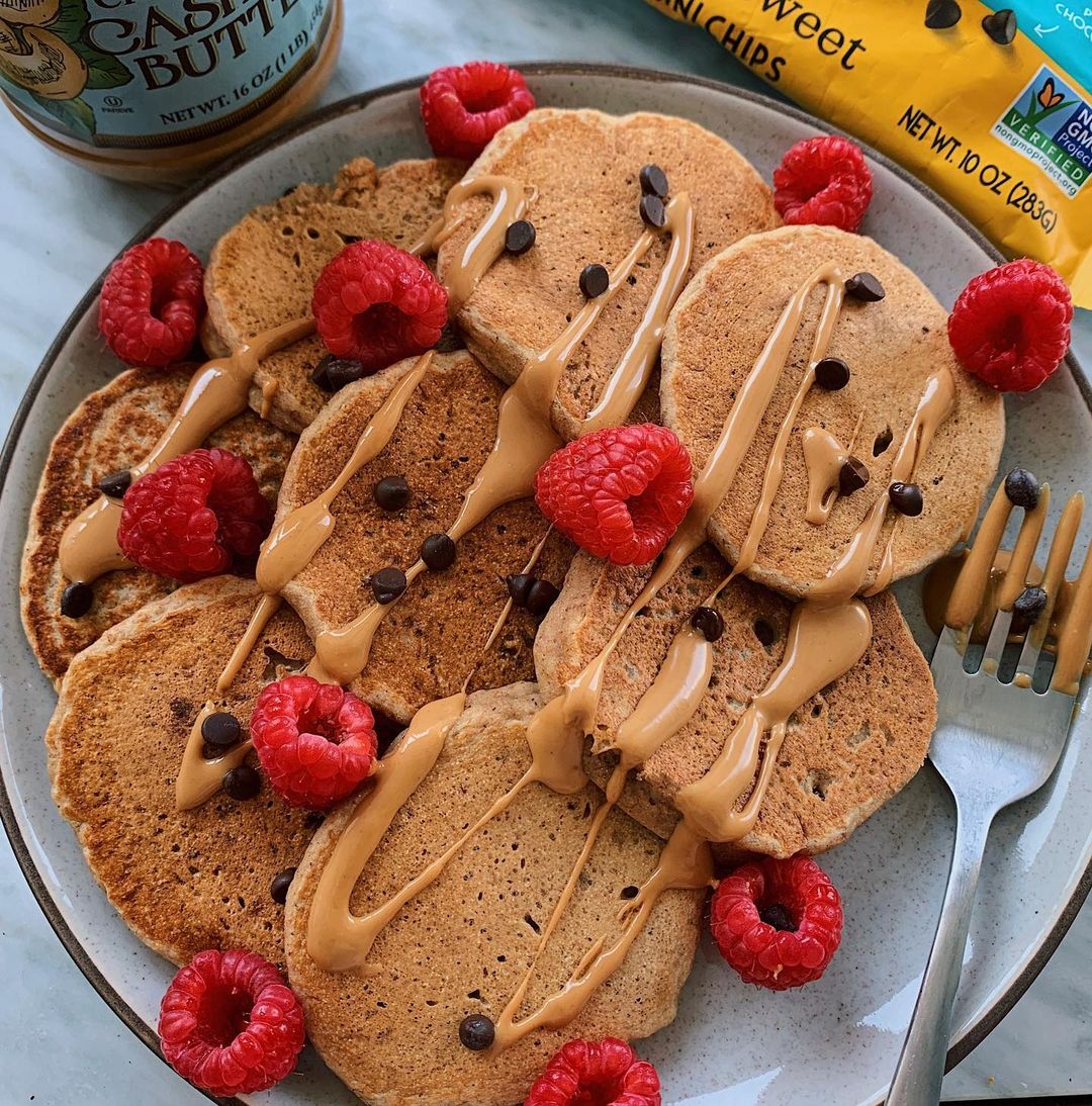 Vegan Pancakes with Spelt Flour