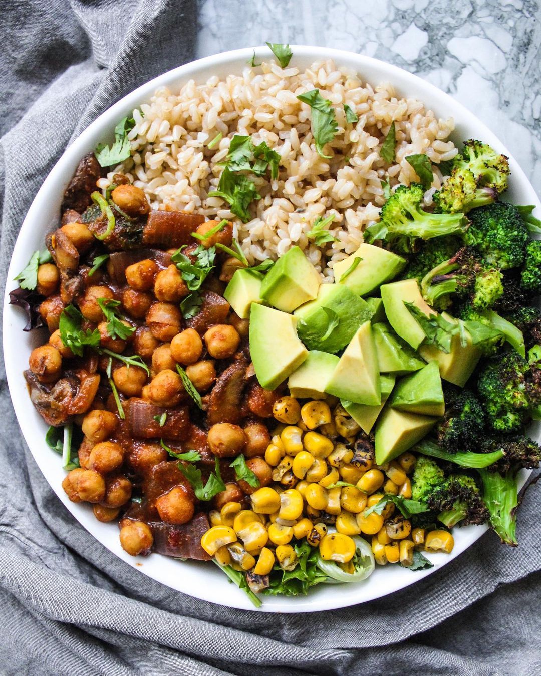 Simple Curried Chickpeas Dish