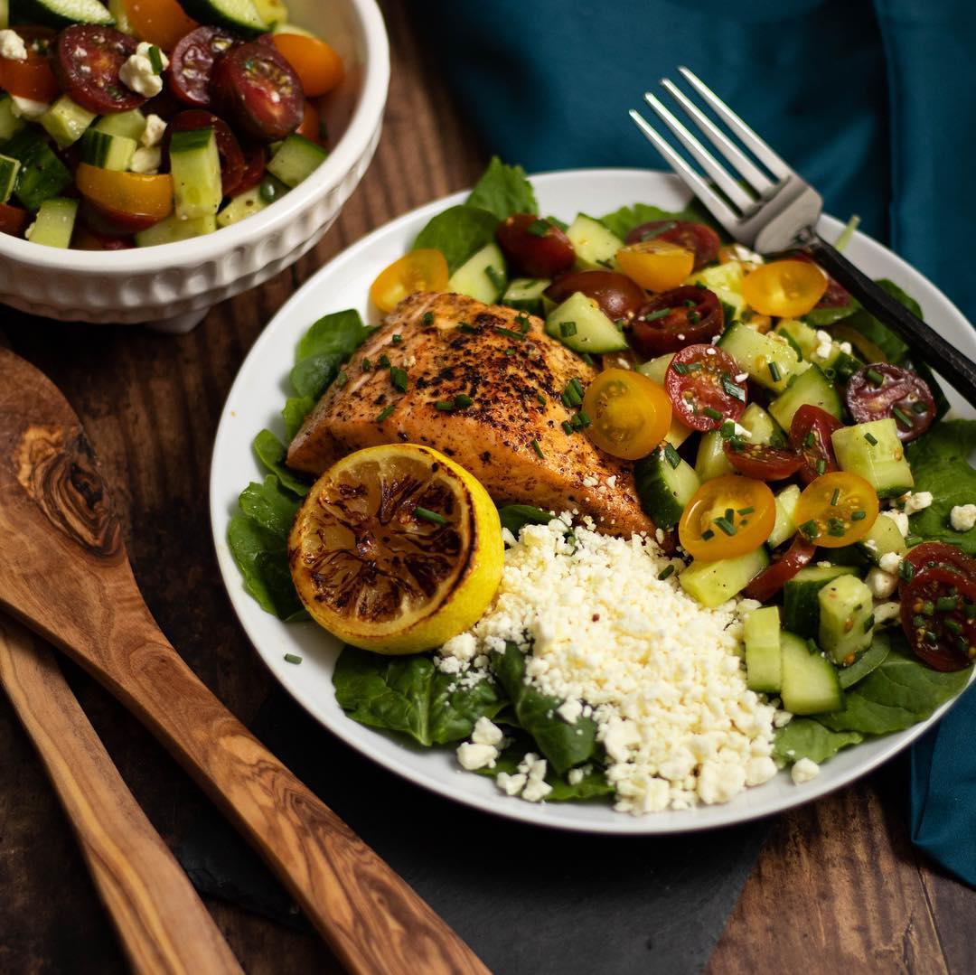 This Tomato & Cucumber Salad Is a Winner