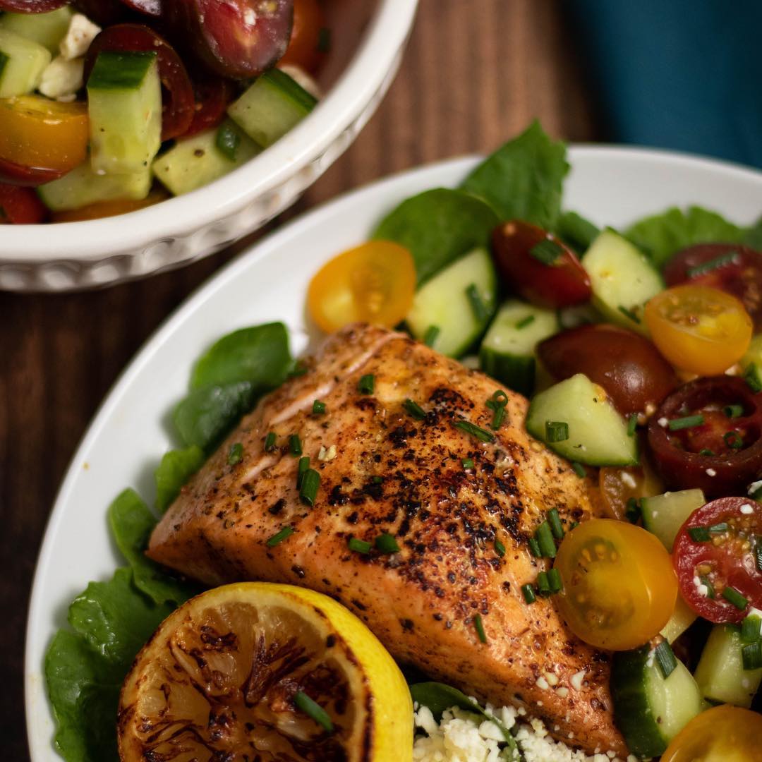 This Tomato & Cucumber Salad Is a Winner
