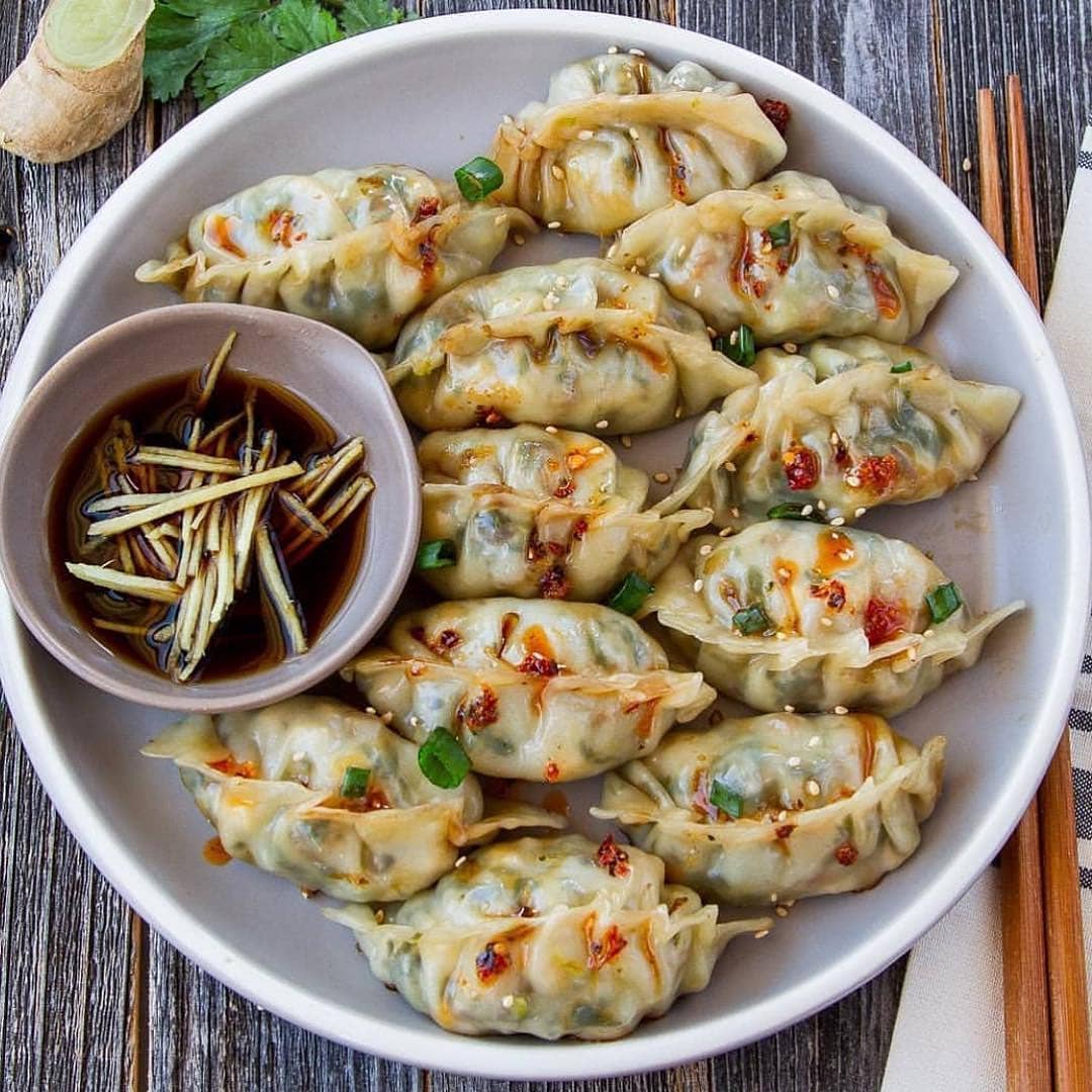 Tofu Bokchoy Potstickers