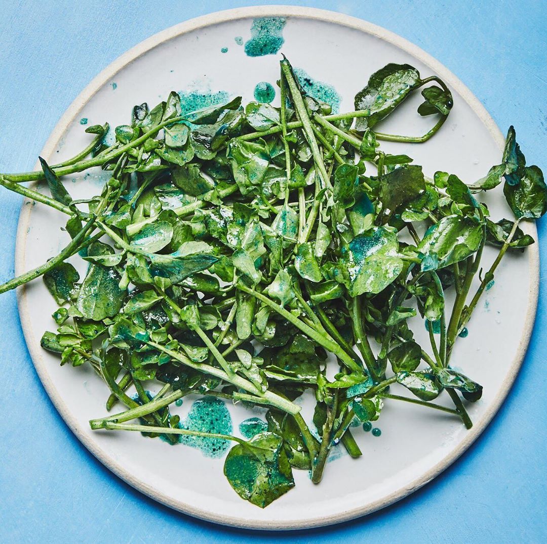 Lemon Spirulina Vinaigrette Salad Dressing