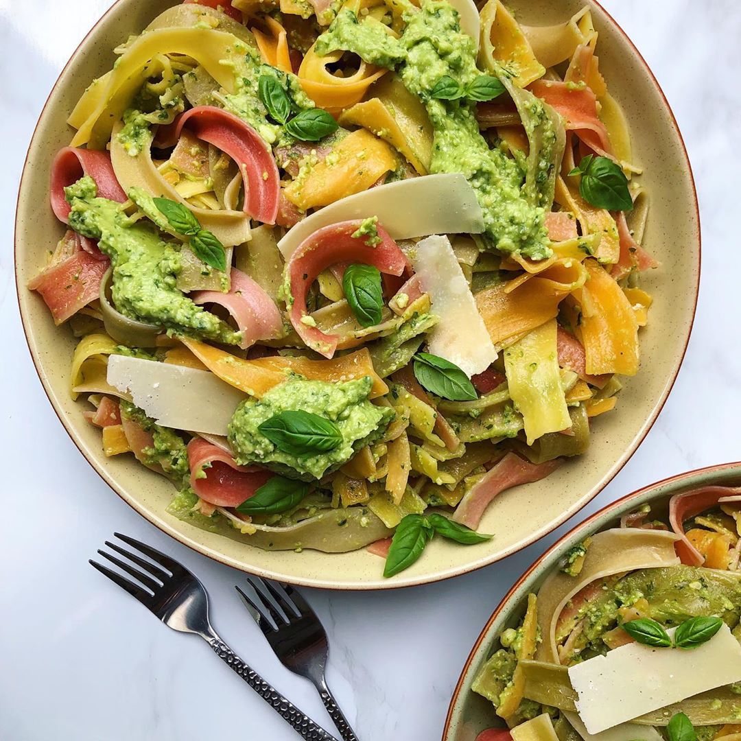 Avocado Pesto Pasta as Requested