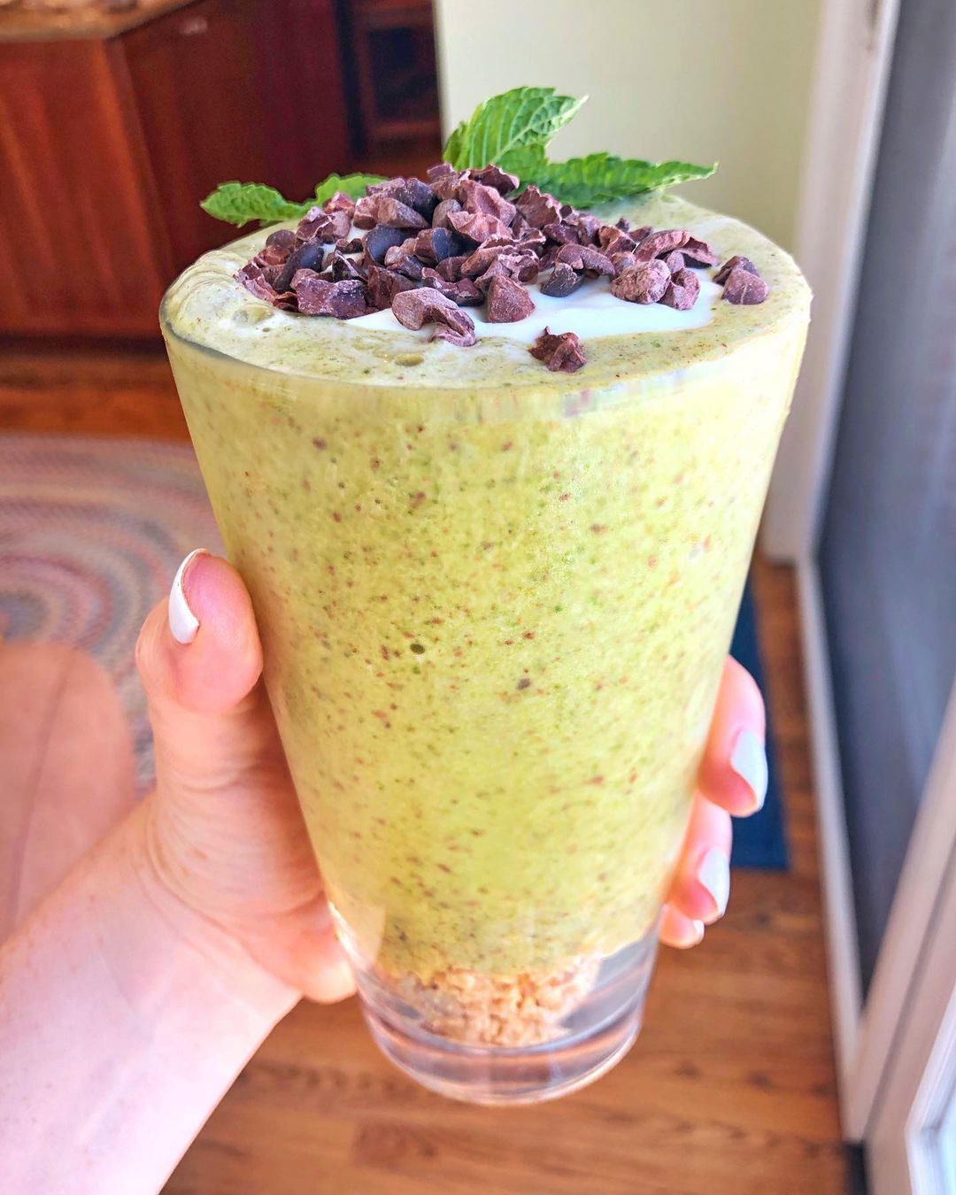 Refreshing Mint Chocolate Chip Smoothie Blend