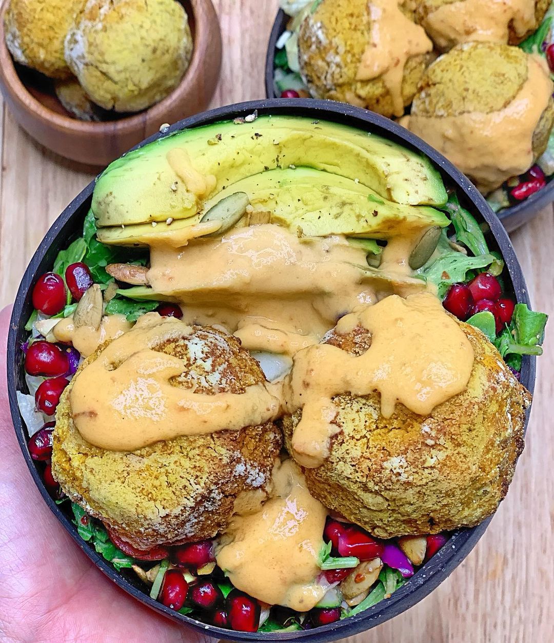 Baked Vegan Falafel Balls