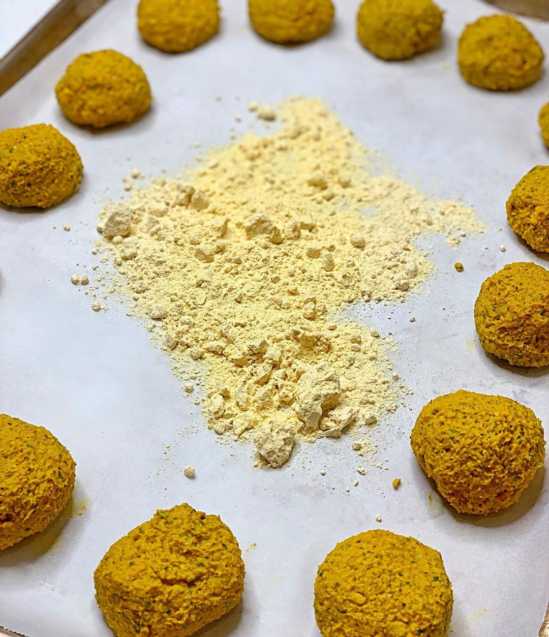 Baked Vegan Falafel Balls