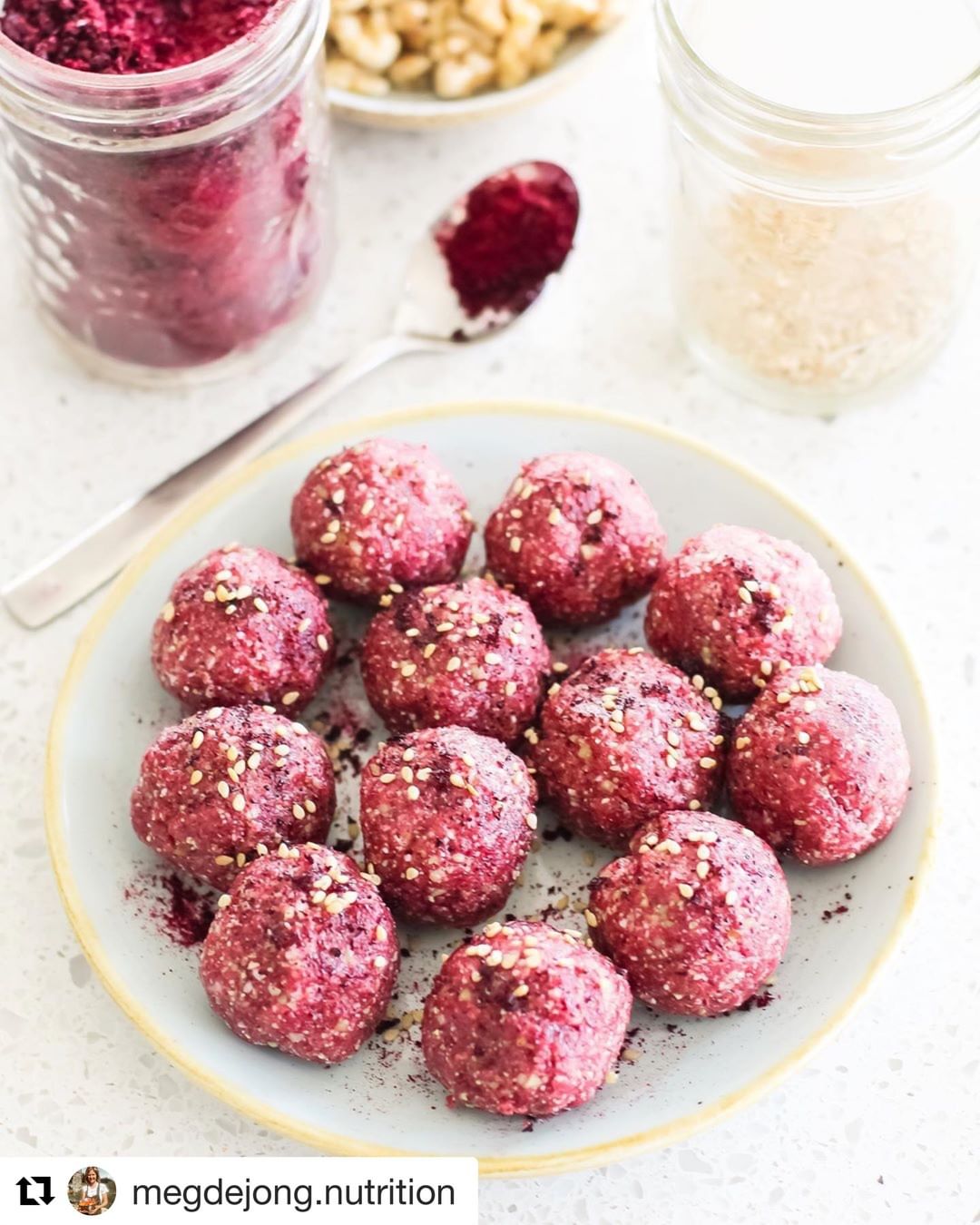 These Beetroot Bliss Balls