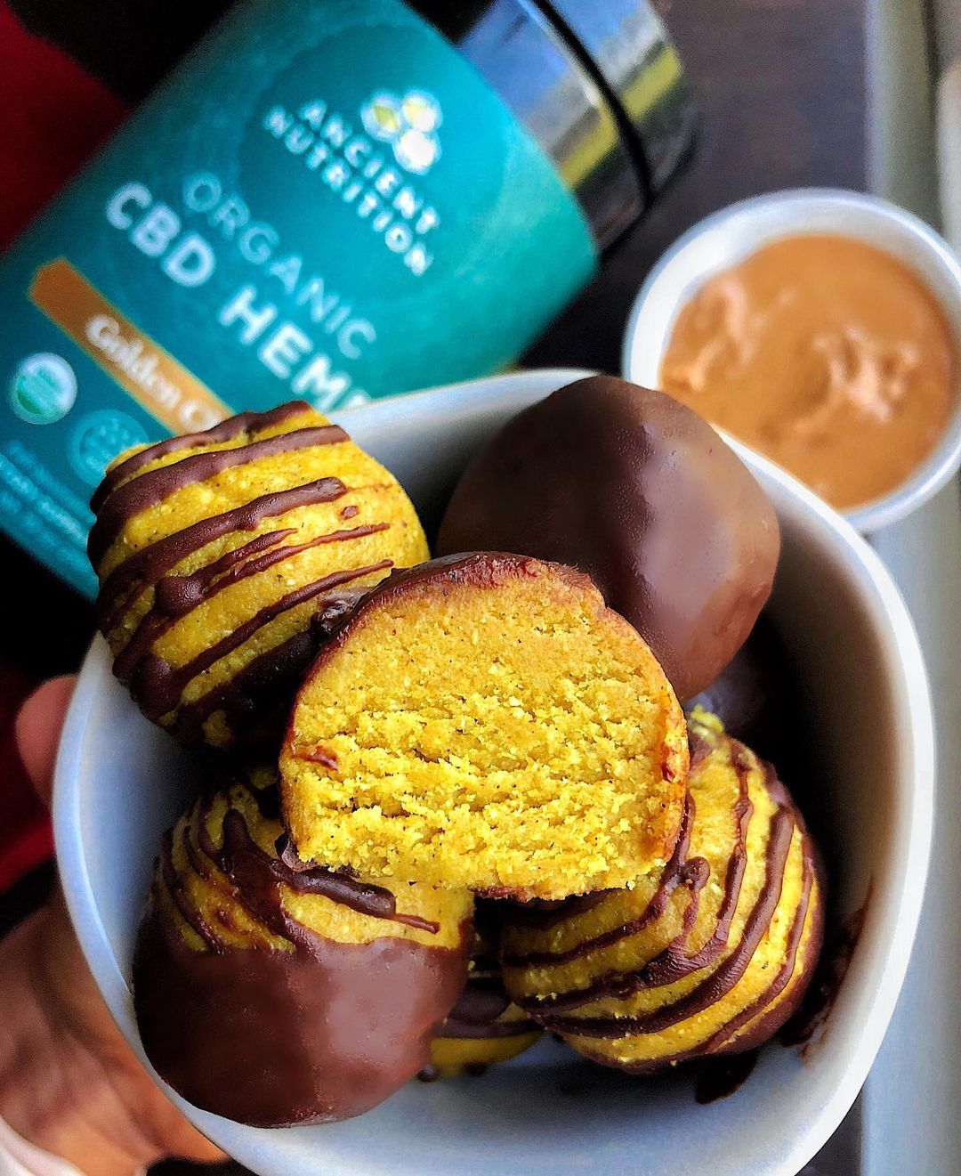 No Bake Donut Holes with CBD Twist