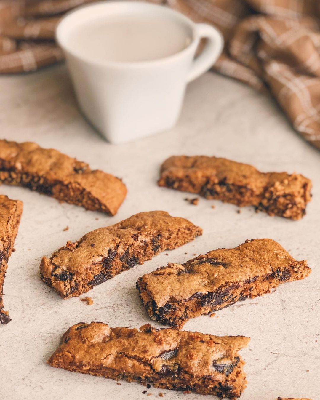 Vegan Chocolate Chip Cookie Sticks