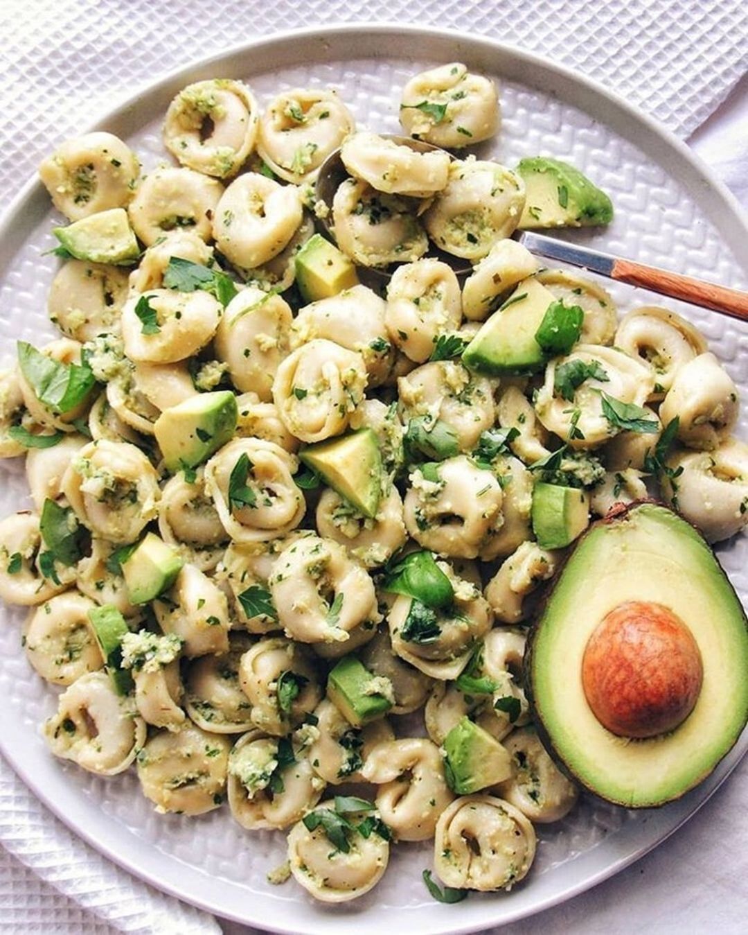 Artichoke Pesto with Avocado and Parsley