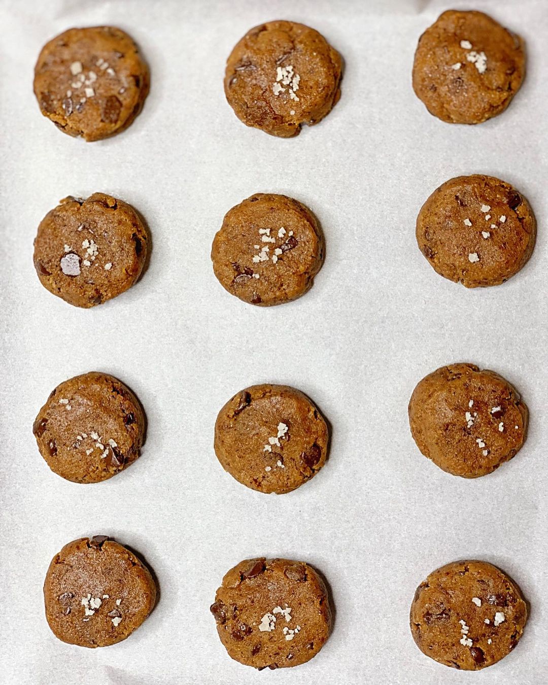 Vegan Gluten-Free Tahini Chocolate Chip Cookies