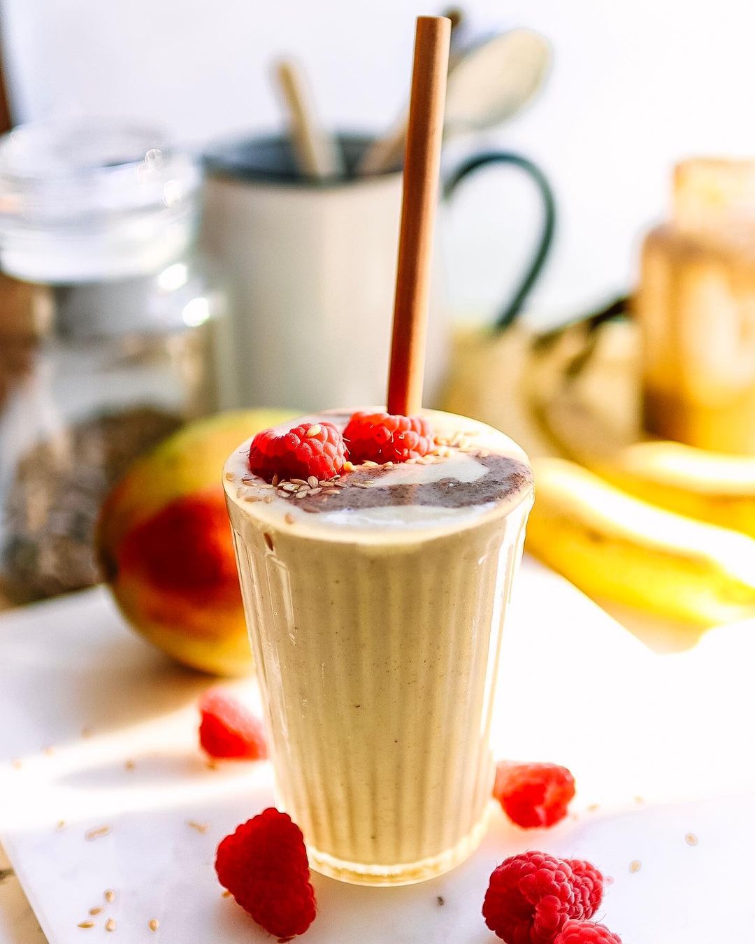Mango Pineapple Ginger Smoothie