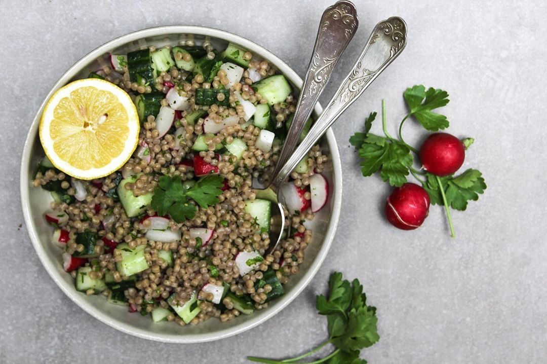 Giant Cous Cous Tabbouleh Salad