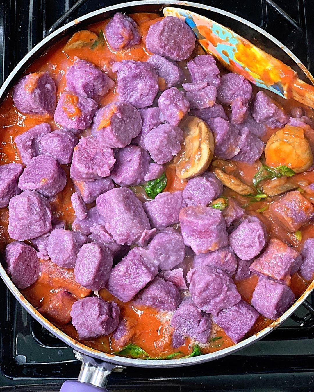 Vegan Purple Potato Gnocchi
