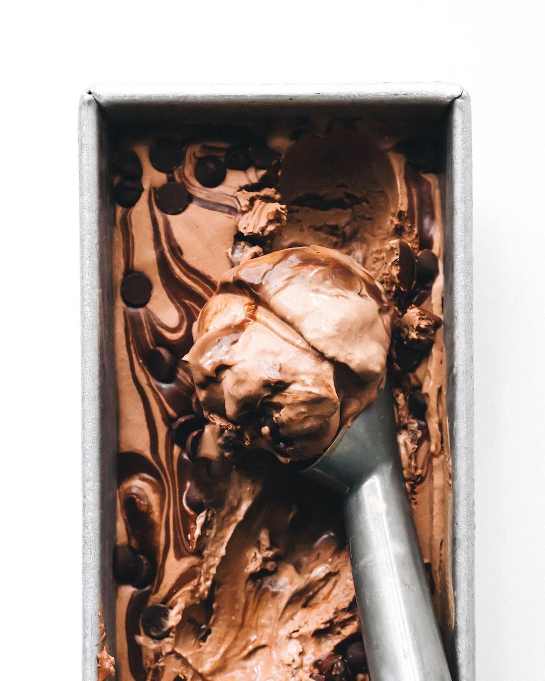 No-Churn Triple Chocolate Ice Cream