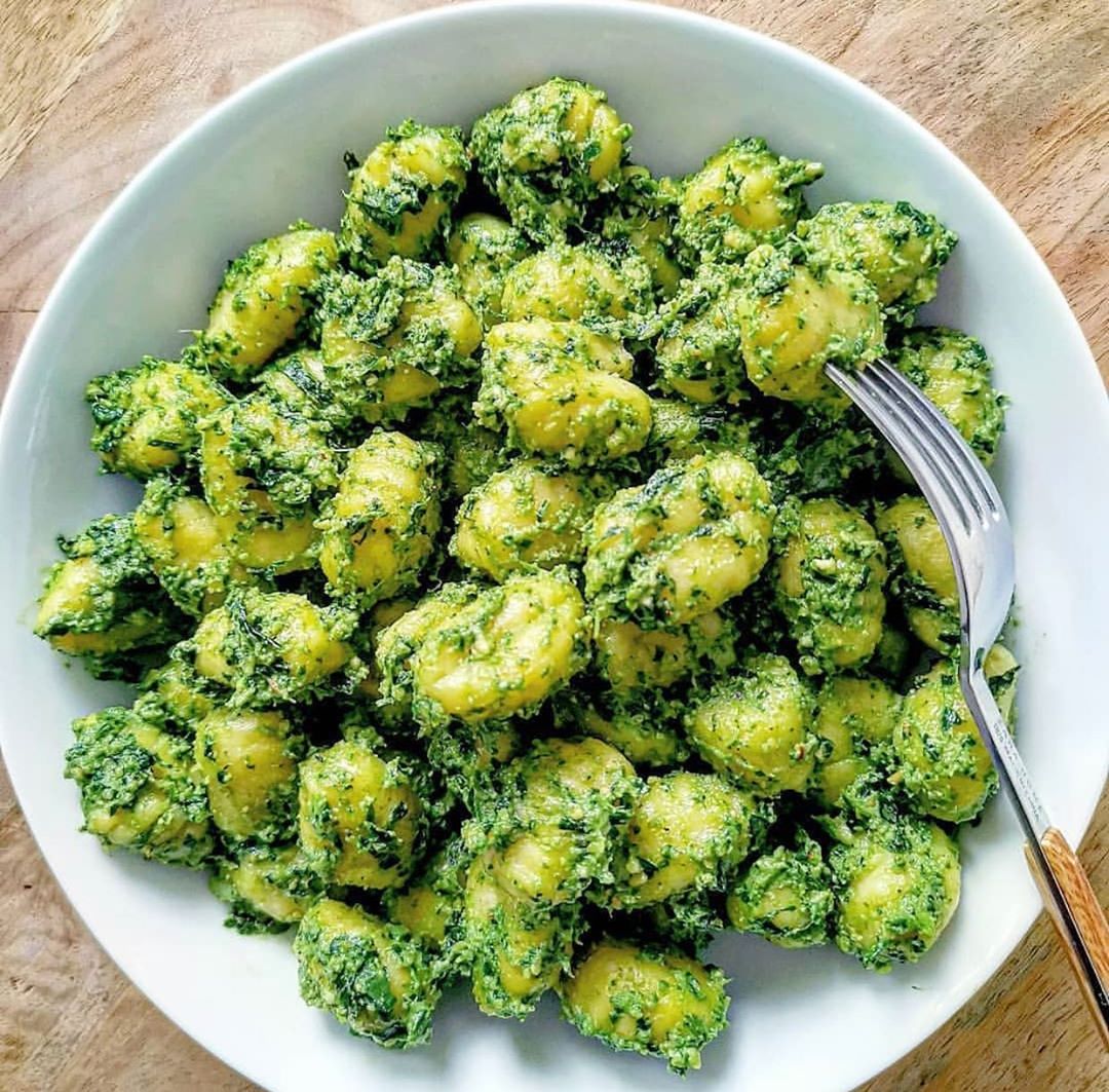 Gnocchi with Wild Garlic Pesto