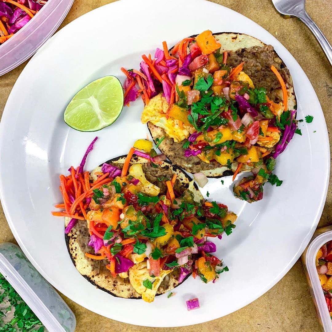 Vegan Baja Style Tostada