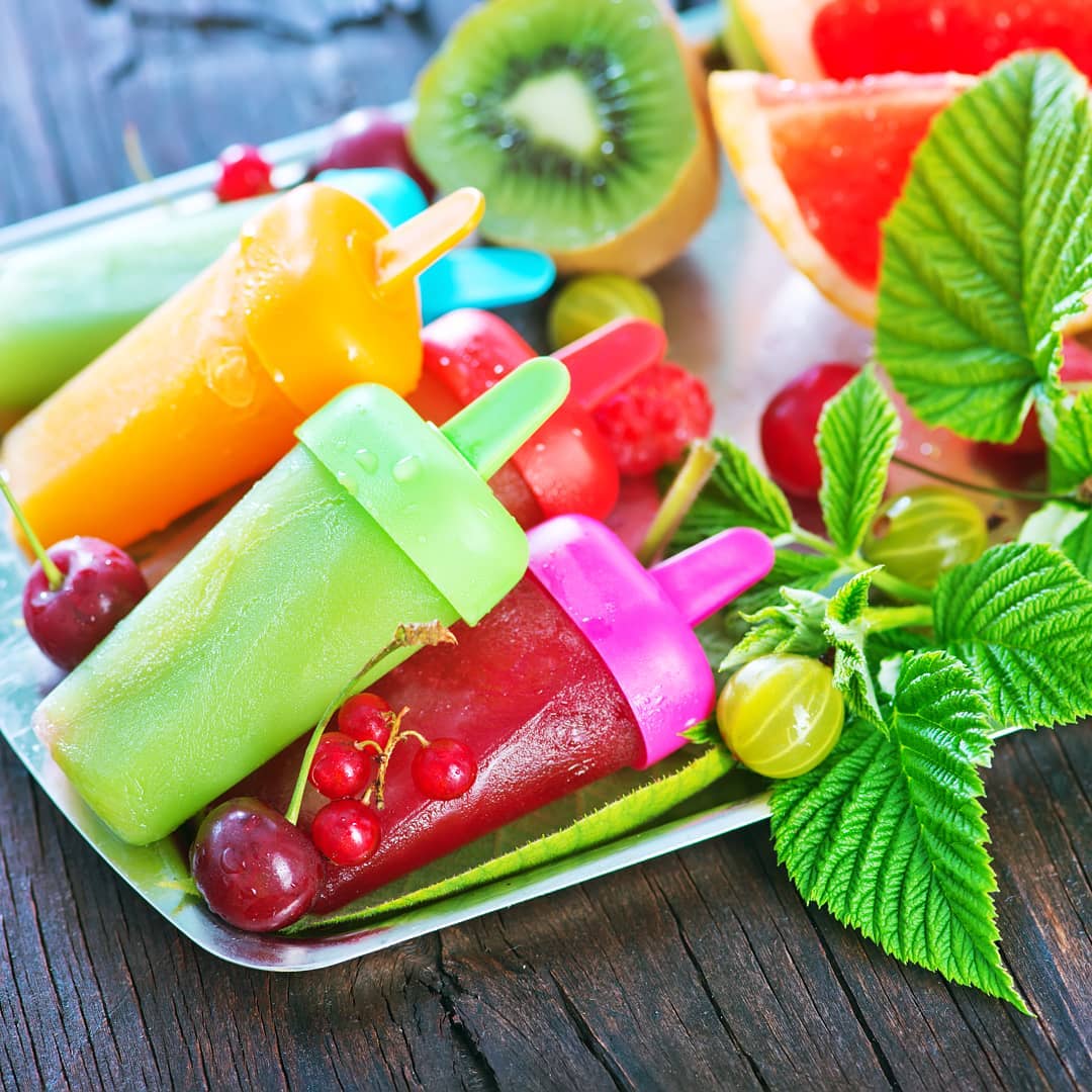 Watermelon Whole Fruit Popsicles