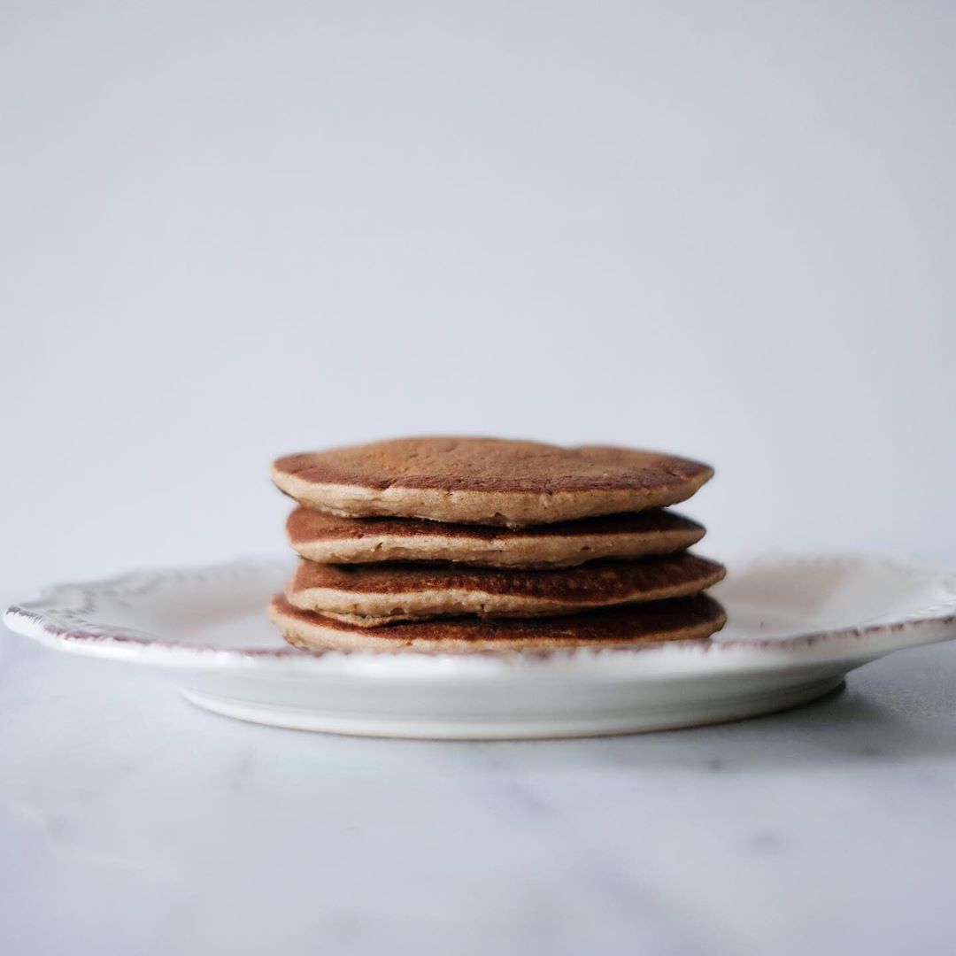 Blender Pancakes with Healthy Ingredients