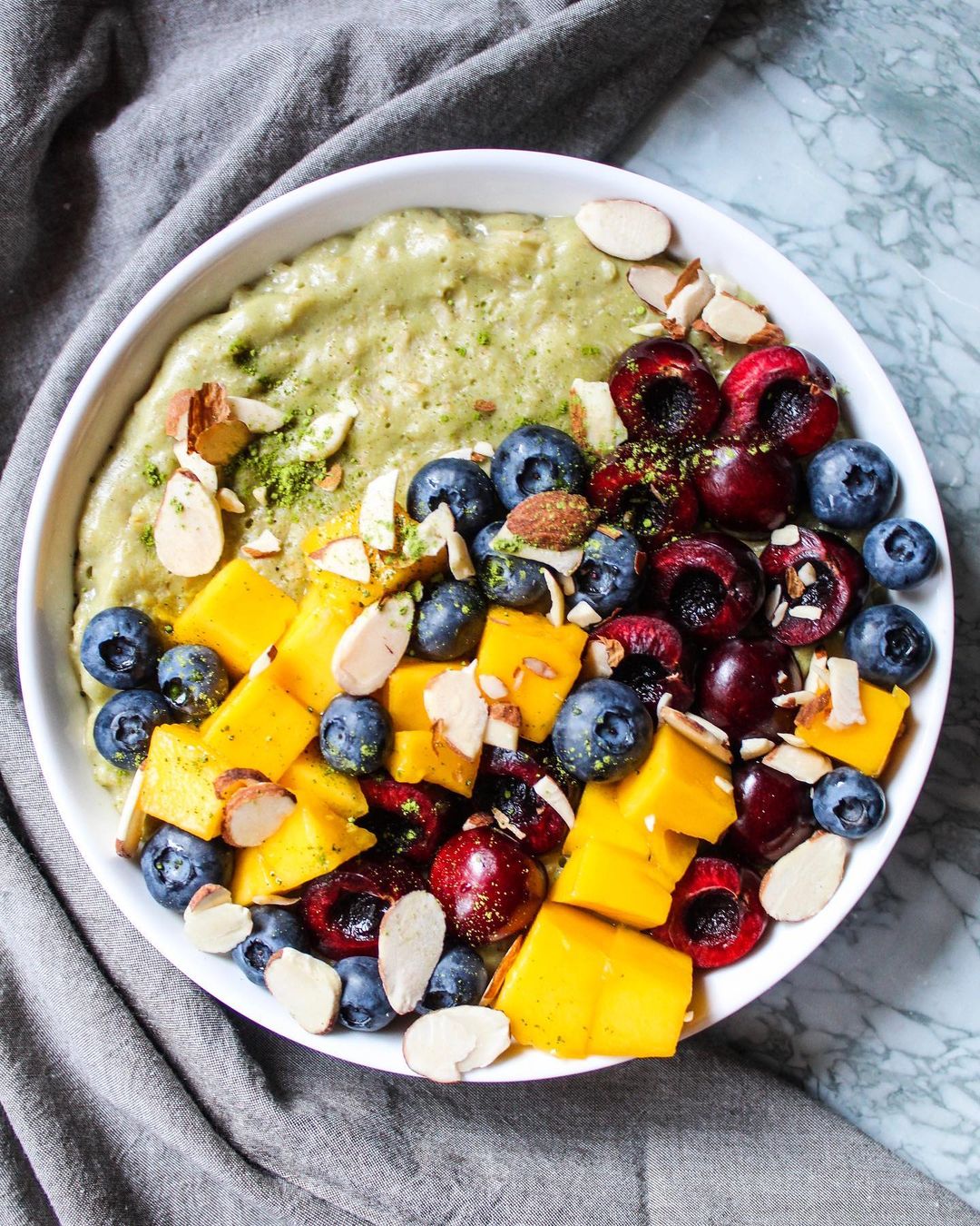 Matcha Latte Oatmeal