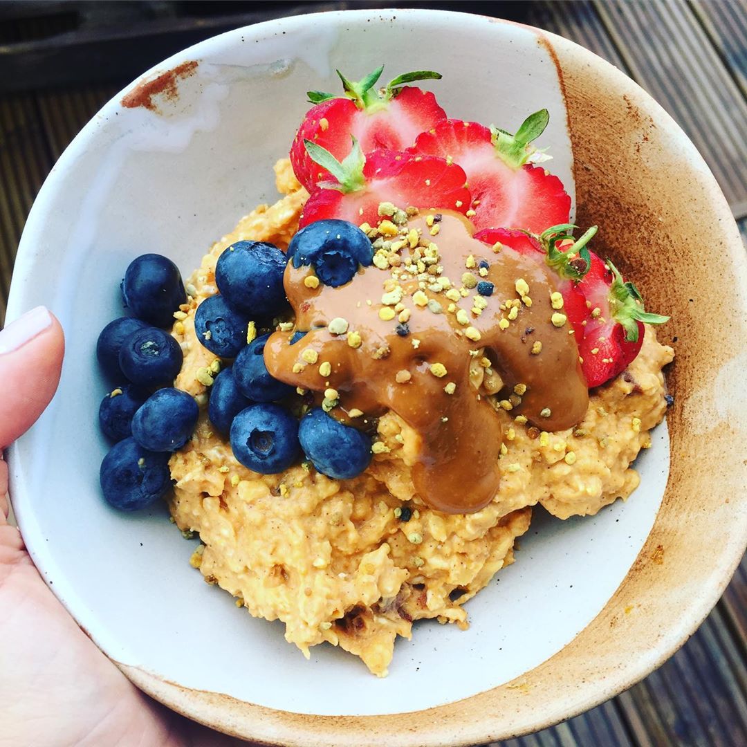 Easy Overnight Pumpkin Oats Breakfast