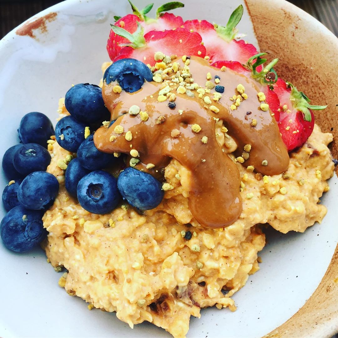 Easy Overnight Pumpkin Oats Breakfast