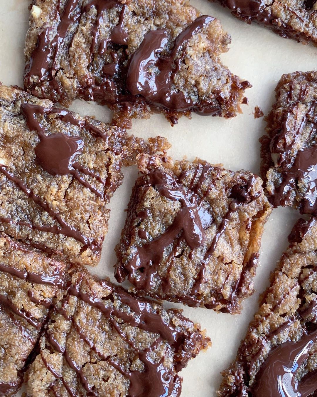 Sea Salted Chocolate Chip Cookie Bars