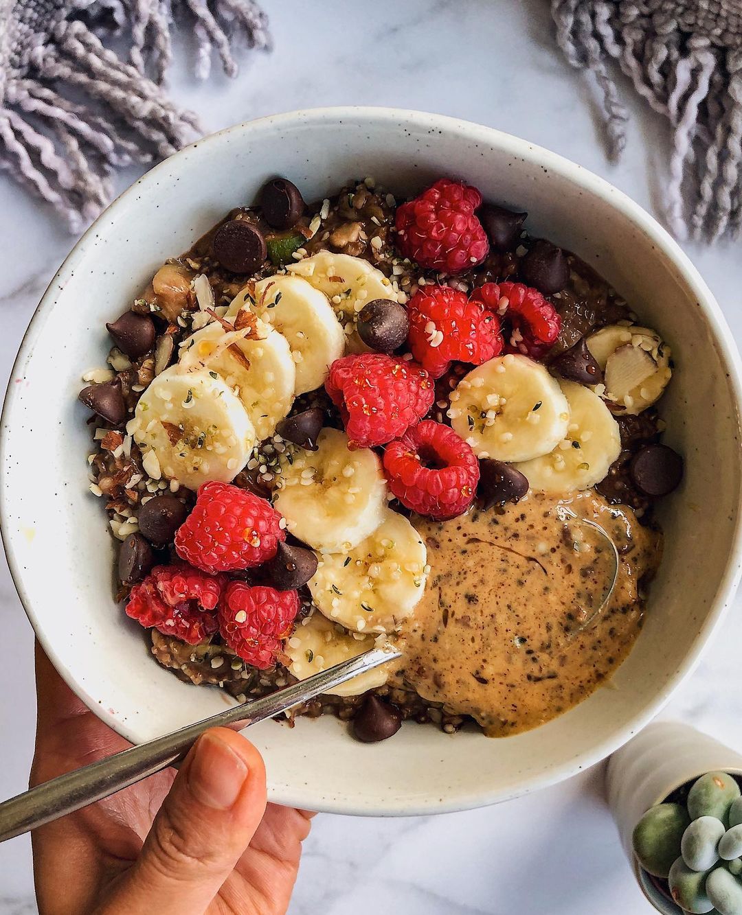 Double Chocolate Raspberry Overnight Oats