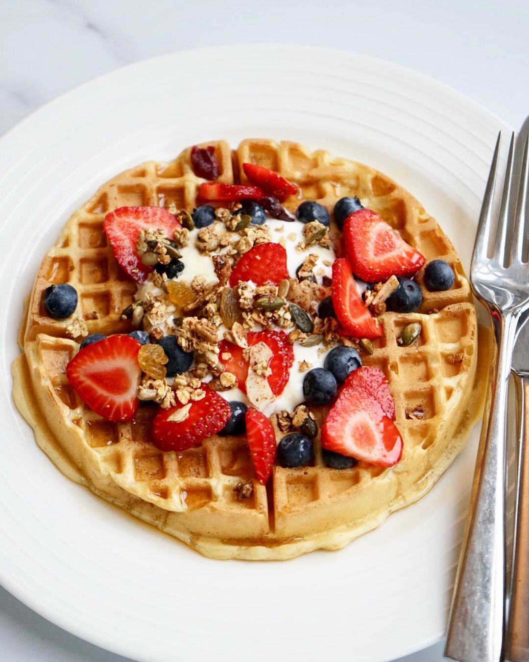 Classic Fluffy Waffles