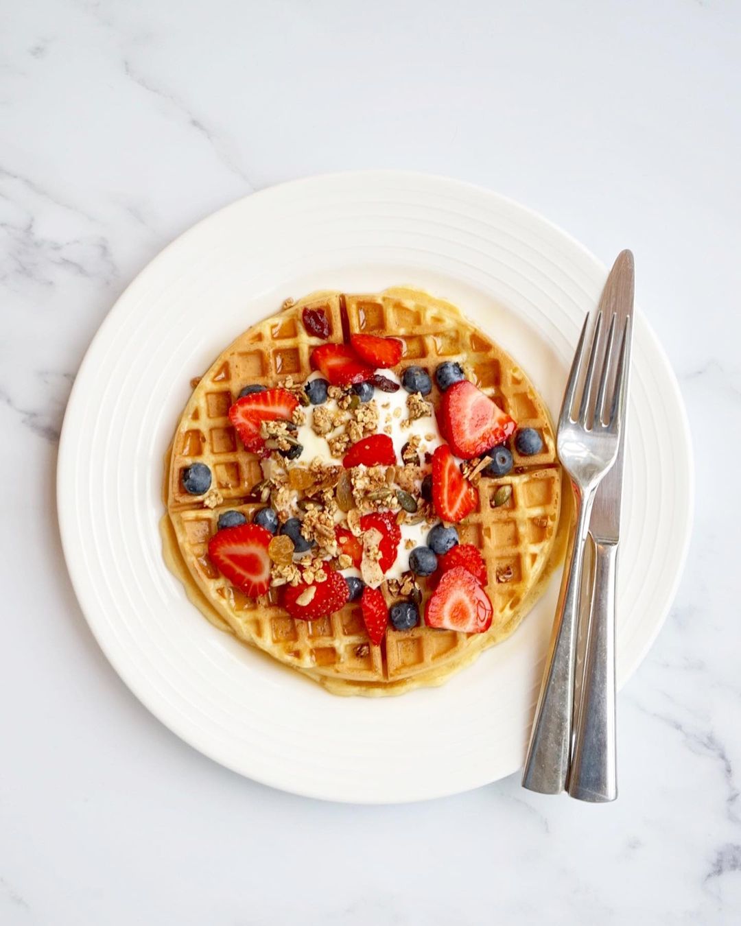 Classic Fluffy Waffles