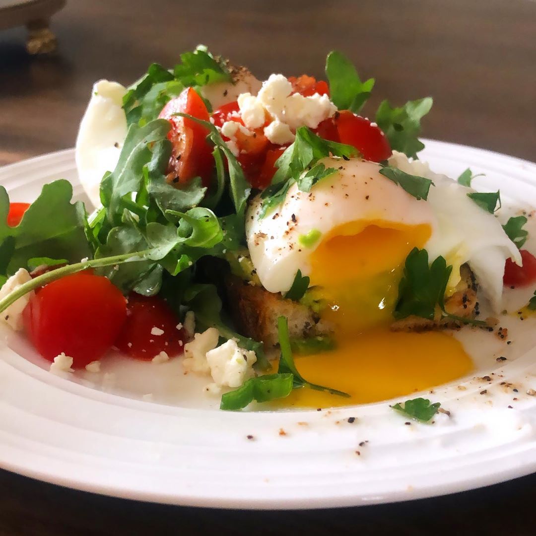 Perfect Poached Egg Avocado Toast