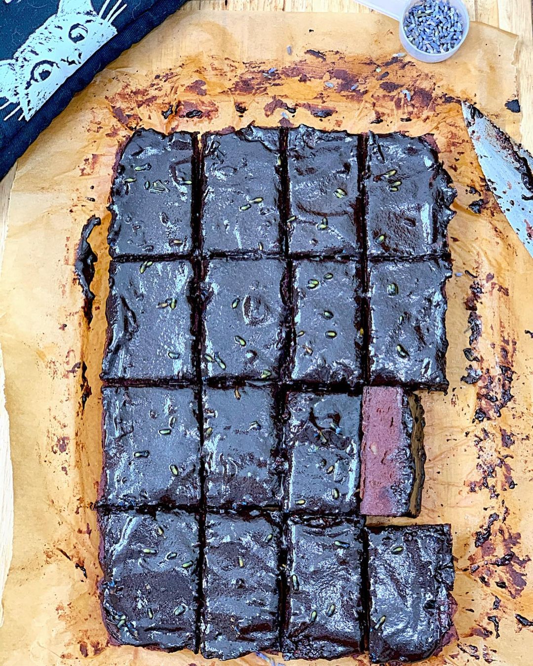 Levander Vegan Brownies