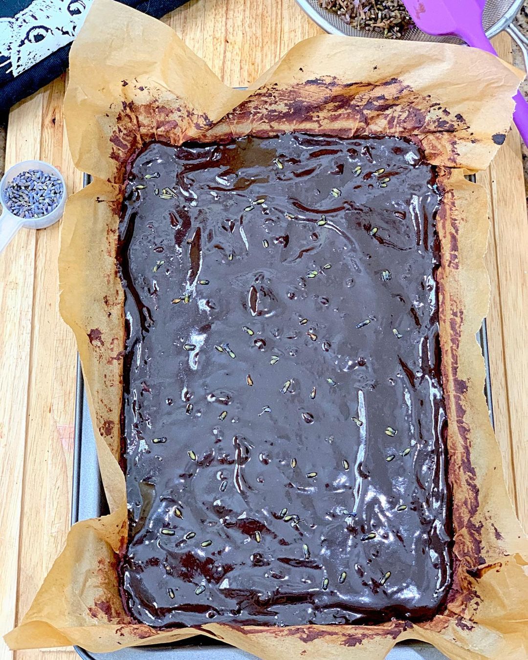 Levander Vegan Brownies