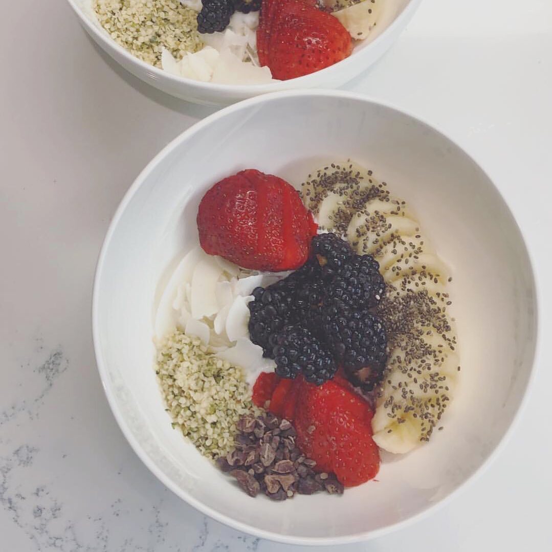 Nutty Berry Breakfast Bowls