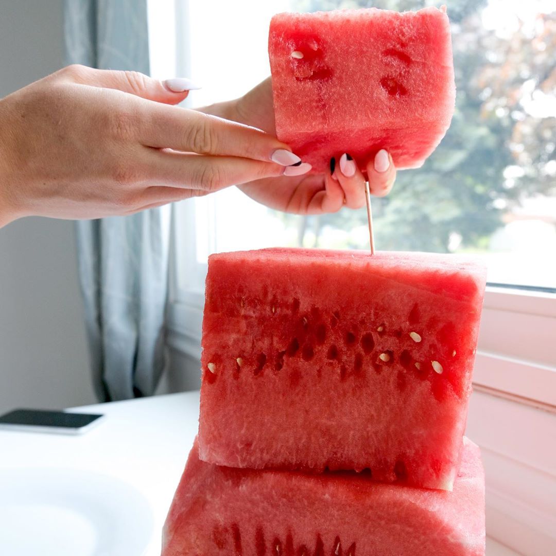 Watermelon Fruit Tiered Cake