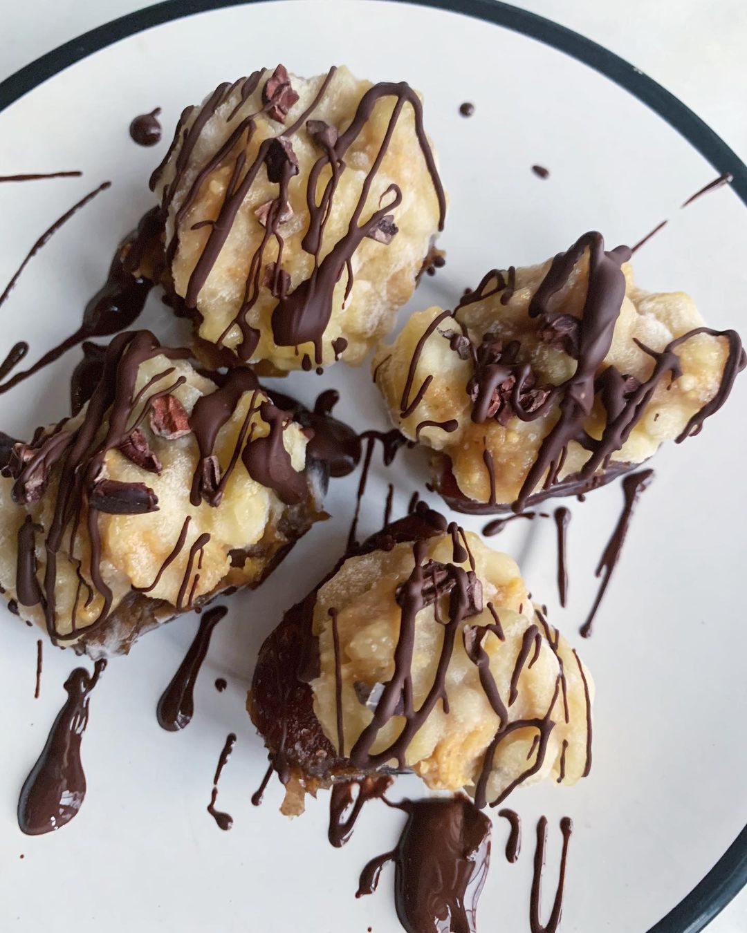 Healthy Frozen Snicker Bites Treat