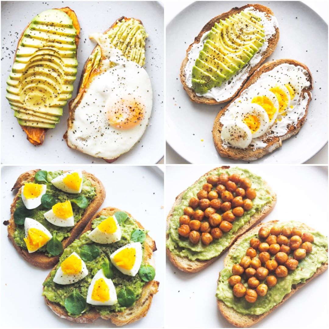 Avocado Toast with Creative Combos