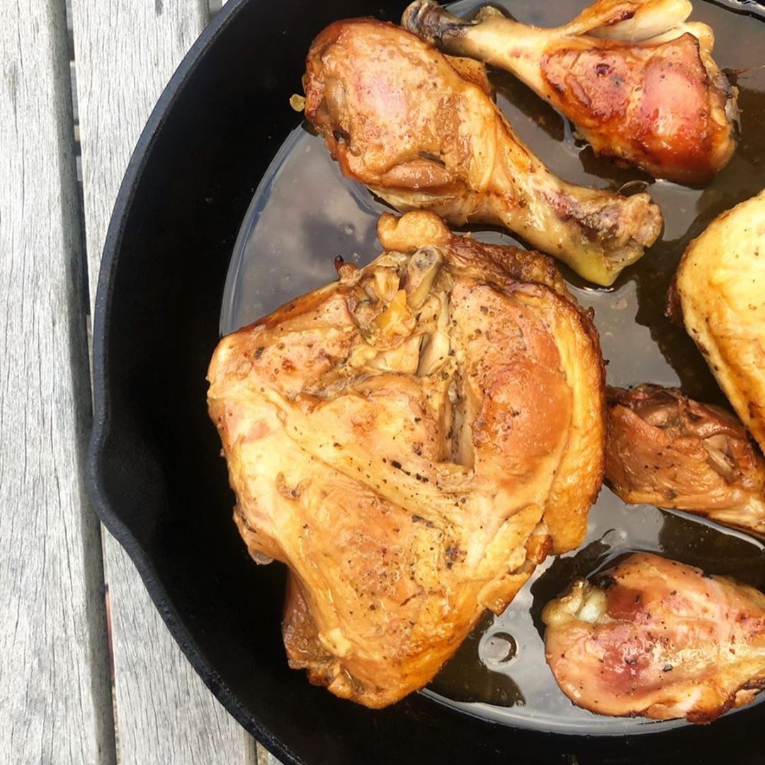 Quick and Easy Cast Iron Skillet Chicken