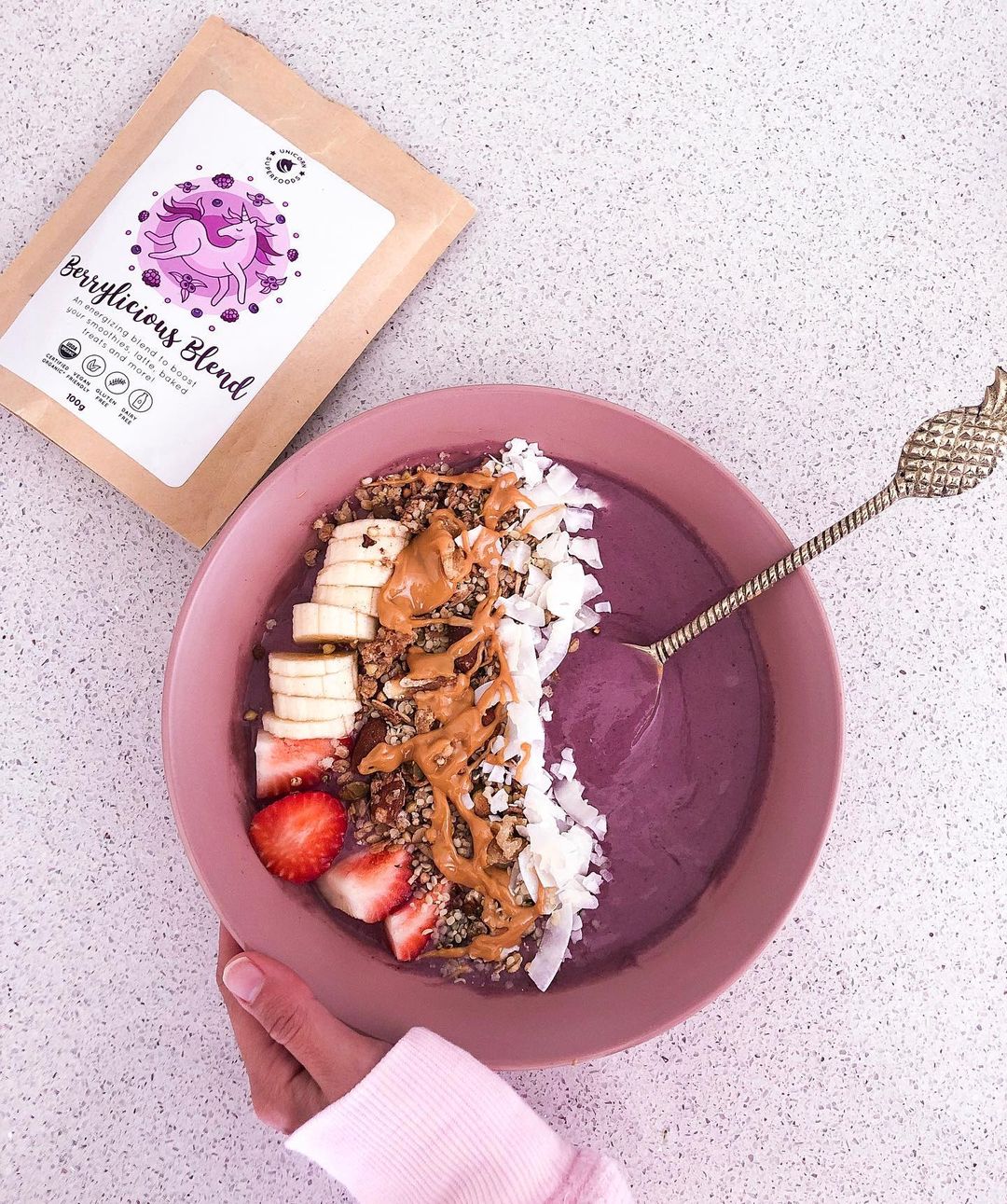 Berrylicious Smoothie Bowl