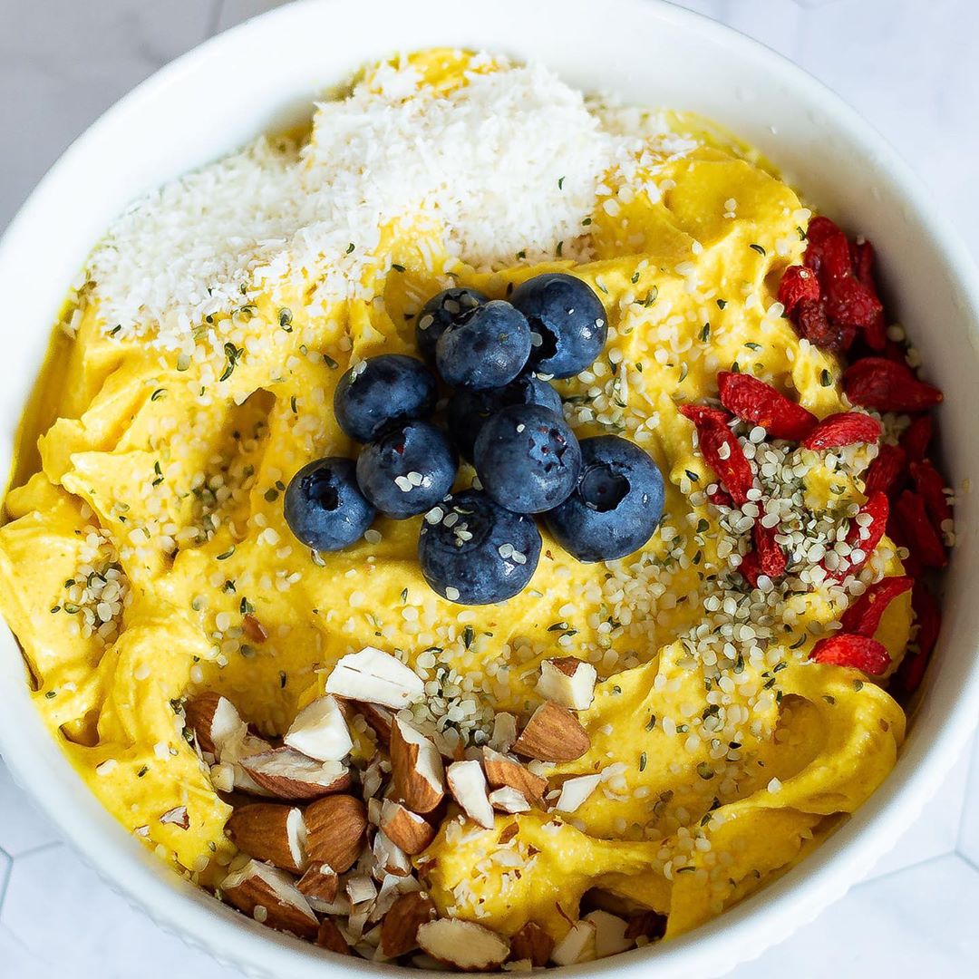 Golden Milk Nice Cream Bowl