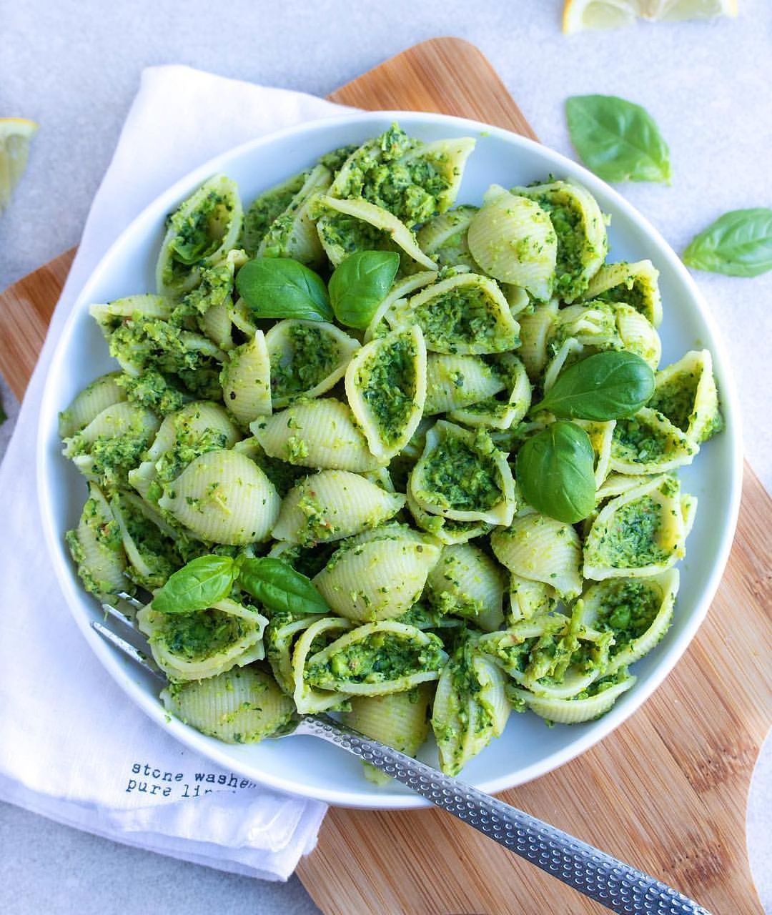 Green Goodness Pesto Pasta