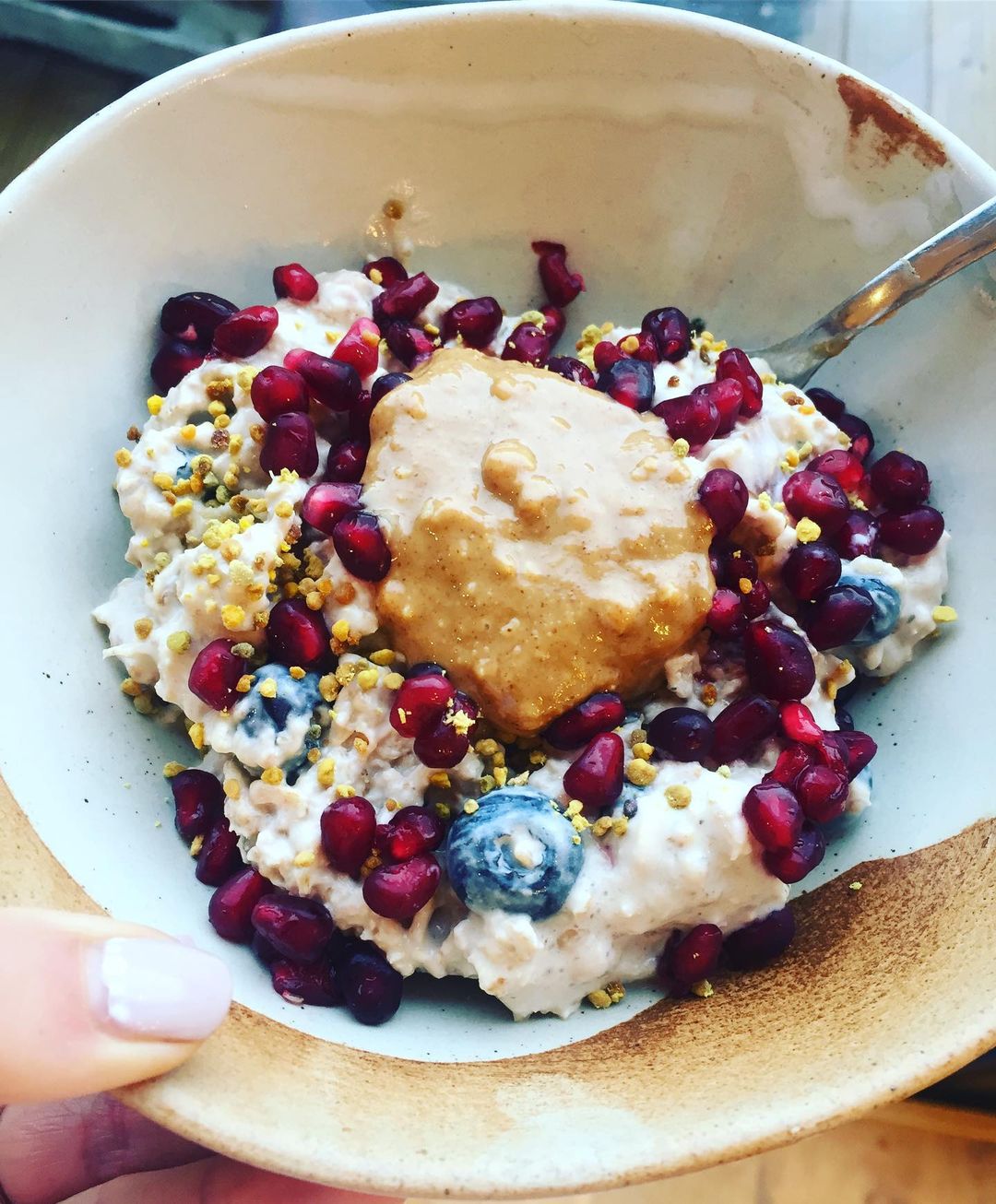 Overnight Blueberry Vanilla Oats